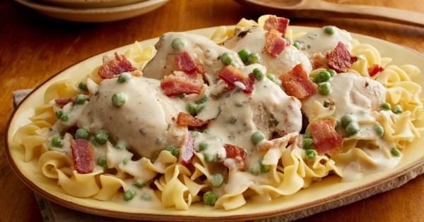 Slow-Cooker Smothered Chicken