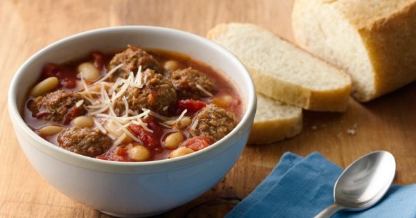Slow-Cooker Italian Meatball Soup