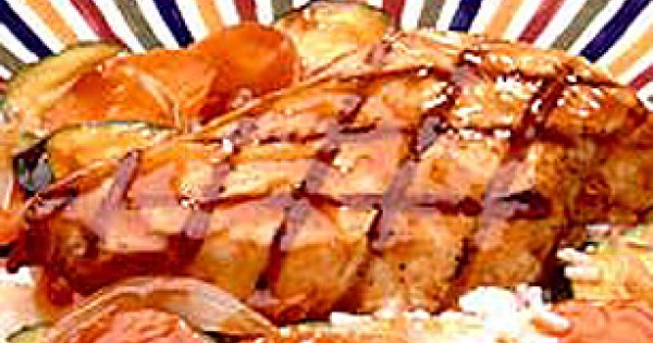 Barbecued Chicken & Veggies