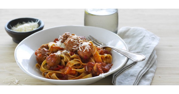 Spicy Chorizo Fettuccine