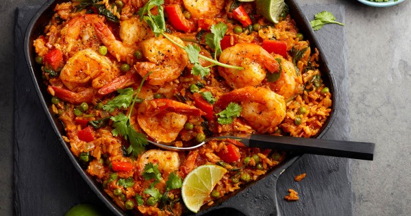 Skillet shrimp tikka masala