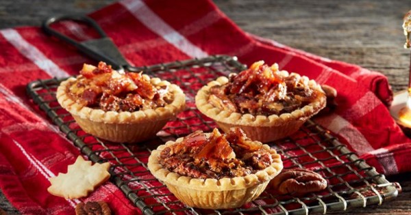 Maple Pecan Bacon Tarts