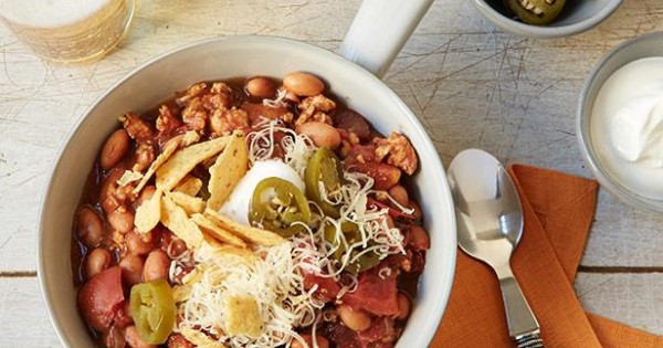 Slow Cooker Turkey Chili