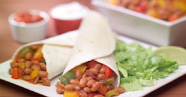 Pepper-and-Bean Fajitas