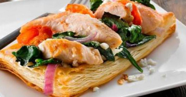 Turkey, Tomato And Feta Tarts