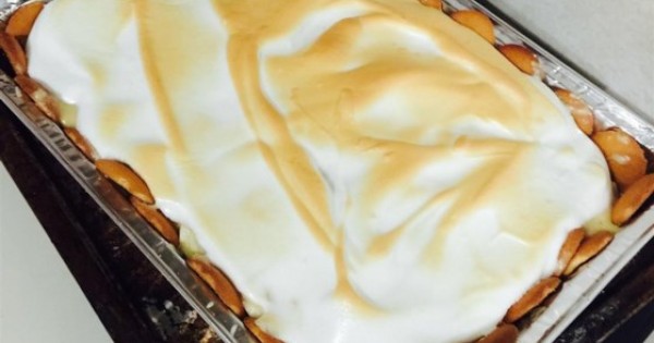 Homemade Banana Pudding Pie