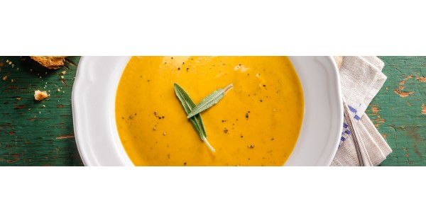 Roasted Butternut Squash and Sage Soup