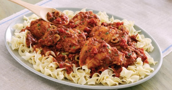 Quick Chicken Cacciatore