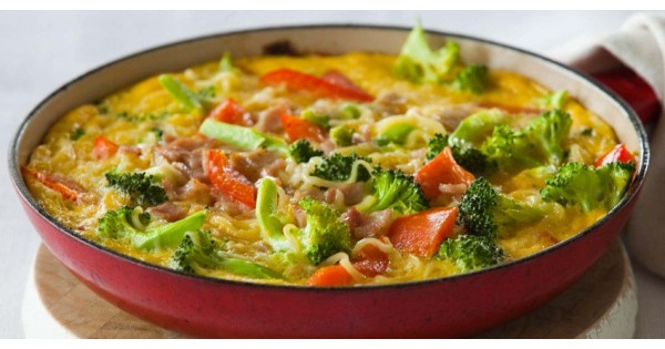 Frittata with Noodles