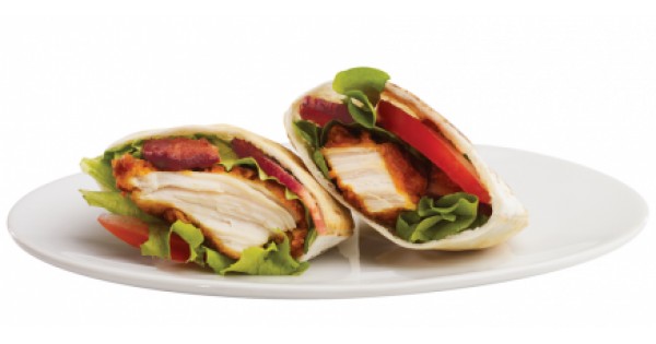 Mini Pitas Stuffed with Chicken Chunkies