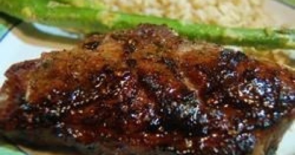 Grilled Lamb with Brown Sugar Glaze