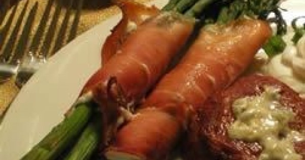 Prosciutto Wrapped Asparagus
