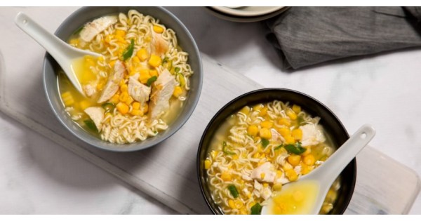 Chicken & Corn Noodle Soup