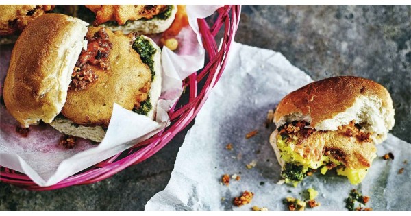 Anjum Anand's ultimate potato burger
