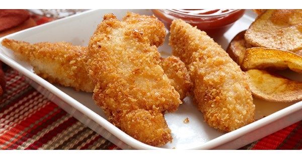 Cheesy Chicken Fingers