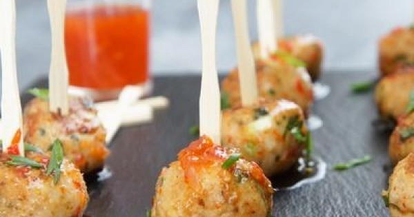 Asian Chicken Meatballs