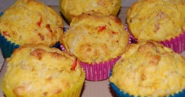 Bacon, Pumpkin and Parmesan Muffins