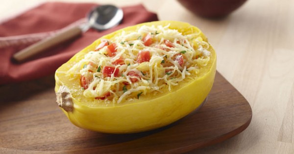Cheesy Spaghetti Squash