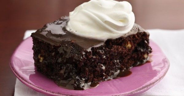 Hot Fudge Brownie Dessert