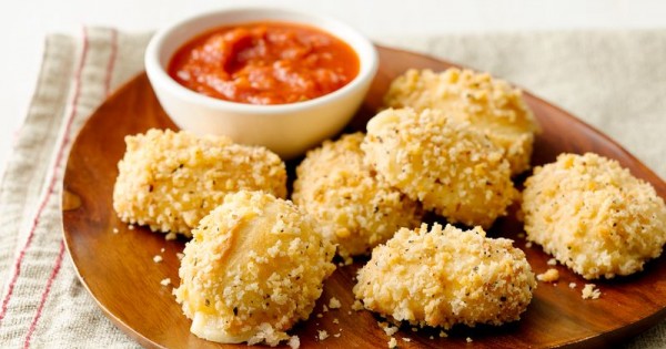 Easy Baked Mozzarella Bites