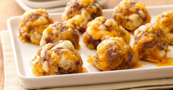 Sausage Crescent Cheese Balls