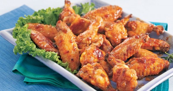 Cinco de Mayo Glazed Chicken Wings