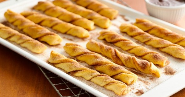 Baked Crescent Churros