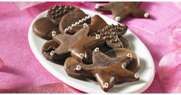 Chocolate Dipped Shortbread Bliss