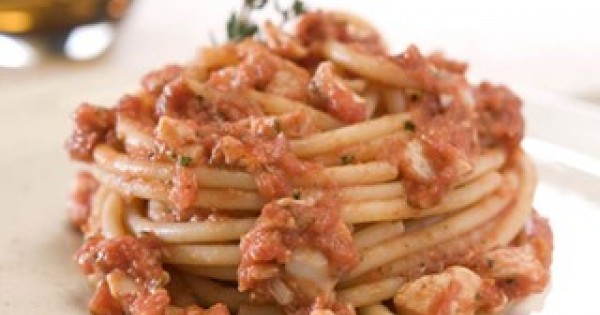 Bucatini with Red Mullet