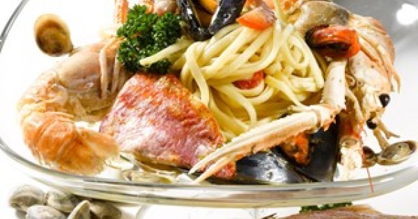 Seafood pasta