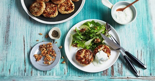 Chicken Rissoles with Lemon & Tarragon