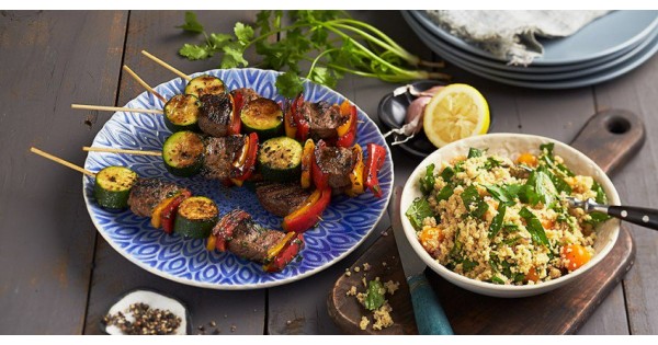 Moroccan Beef Skewers