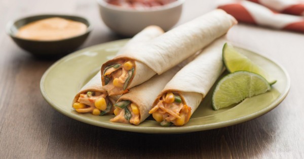Cheesy Chicken Flautas