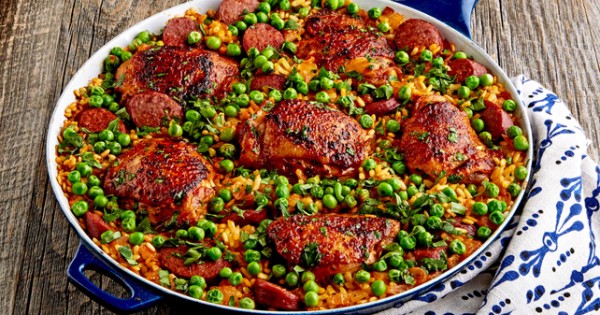 Sausage & Chicken Paella