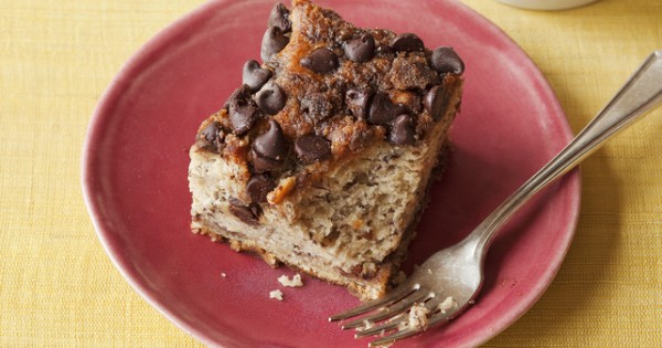 Chocolate-Banana Coffee Cake