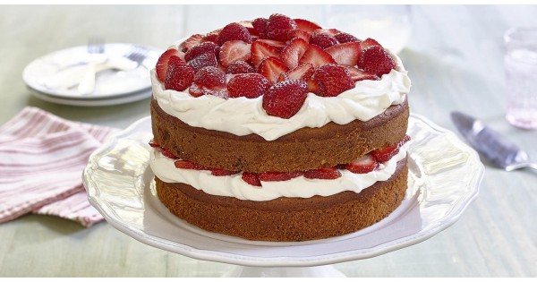 Gluten Free* Banana Split Layer Cake