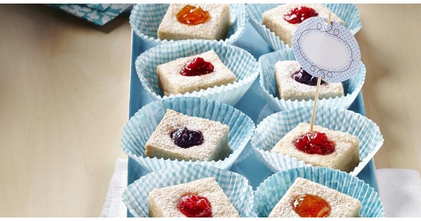 Jammy Thumbprint Squares