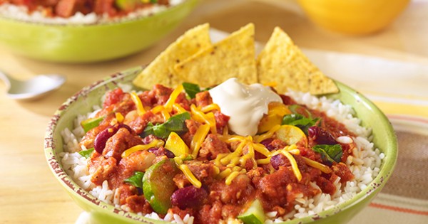 Janie’s Turkey Rice Chili