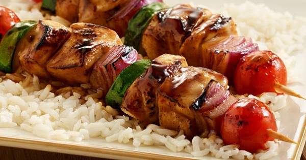 Grilled Chicken Kabobs
