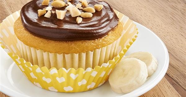 Chocolate Covered Banana Cupcakes