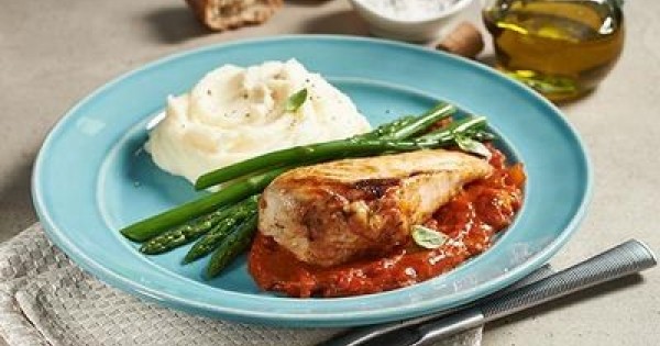 Cheesy Tomato Chicken Fillets