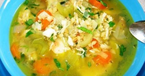 Chicken and Pearl Barley Soup