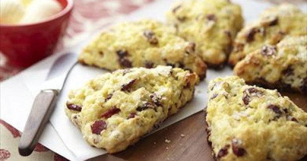 Cranberry Lemon Scones