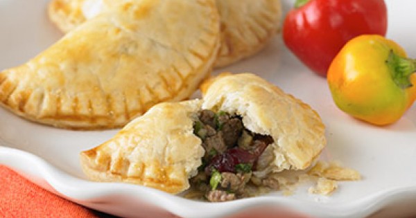 Beef Empanadas with Cranberries