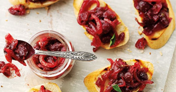 Cranberry Bruschetta