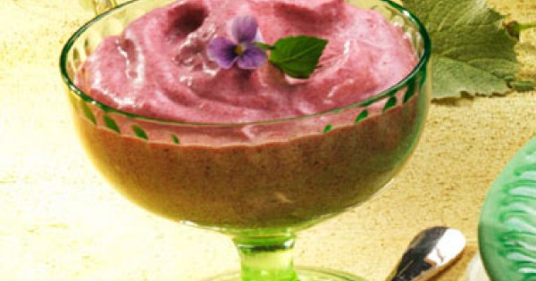 Light Cranberry Mousse