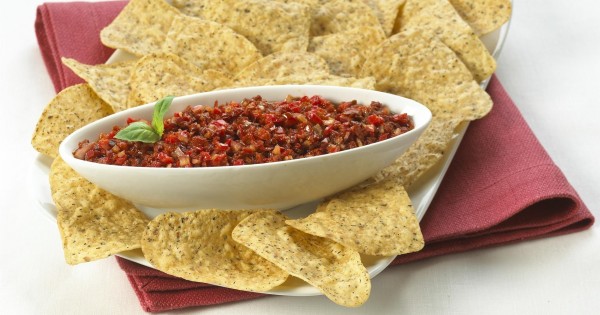Sun-dried Tomato and Roasted Red Pepper Dip