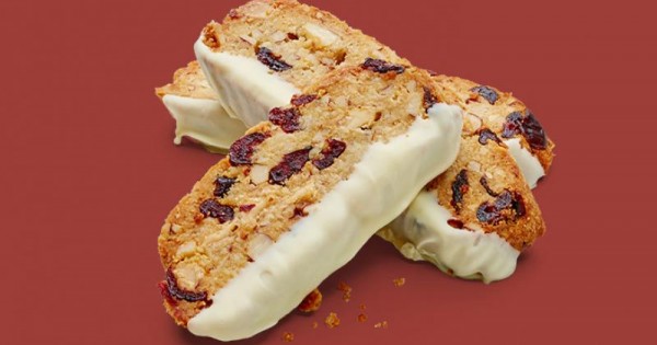 White Chocolate Almond Biscotti