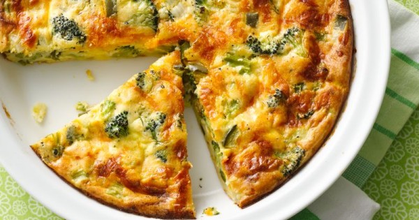 Impossibly Easy Vegetable Pie