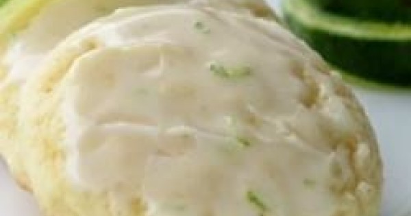 Spring Lime Tea Cookies